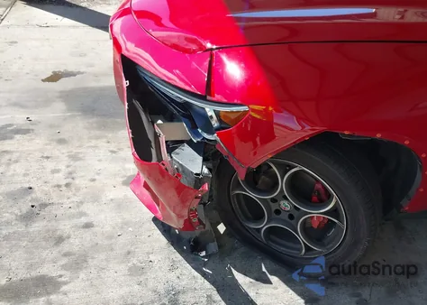 2018 Alfa Romeo Stelvio Sport Awd z USA, uszkodzony, nr VIN ZASFAKPN1J7B58593